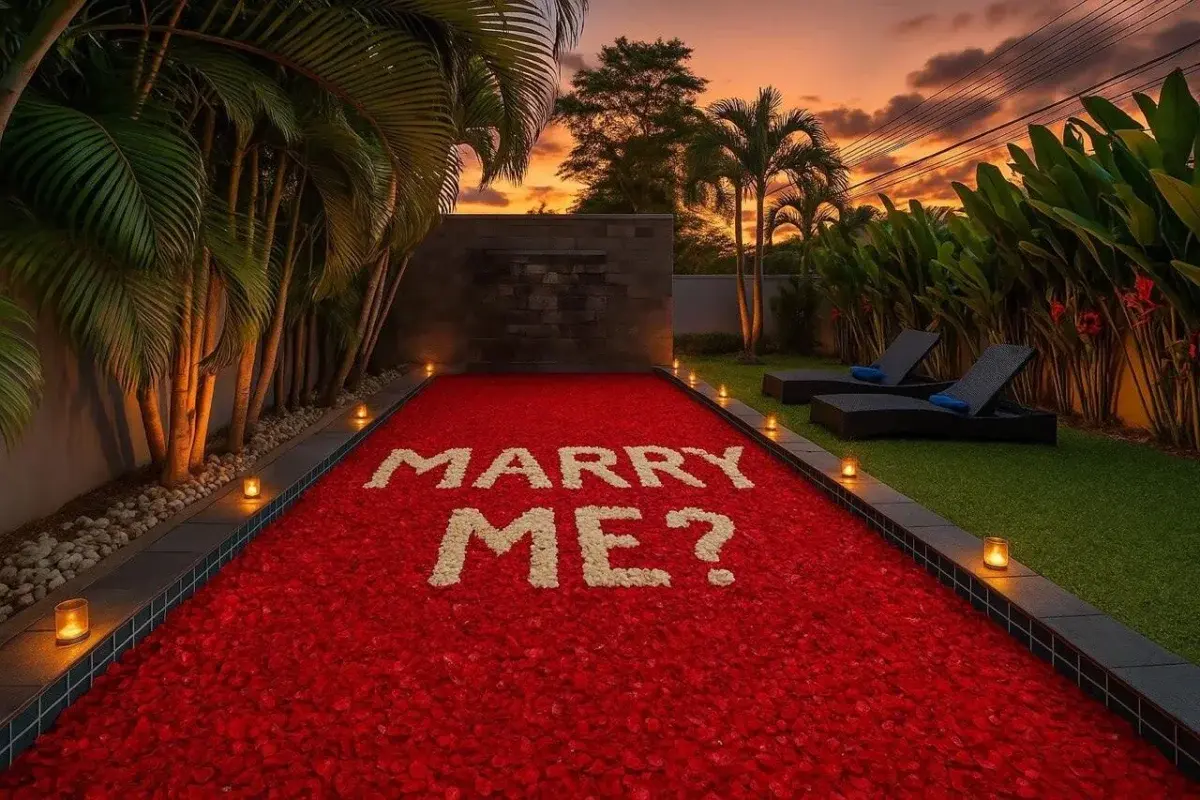 Petals in the Pool