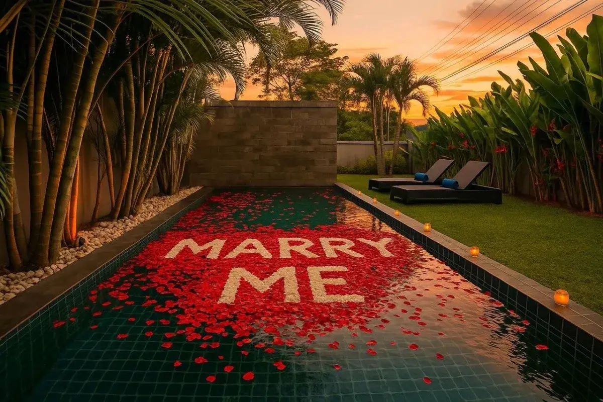 Petals in the Pool