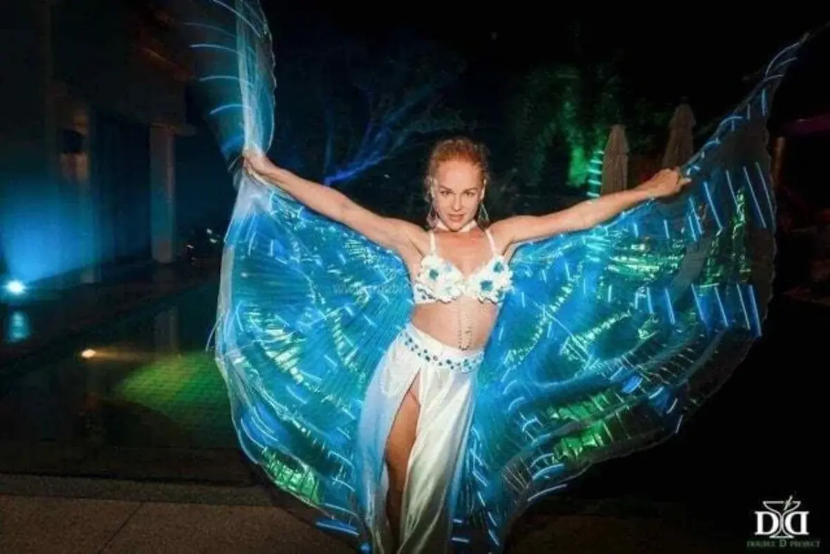 LED Wings Show