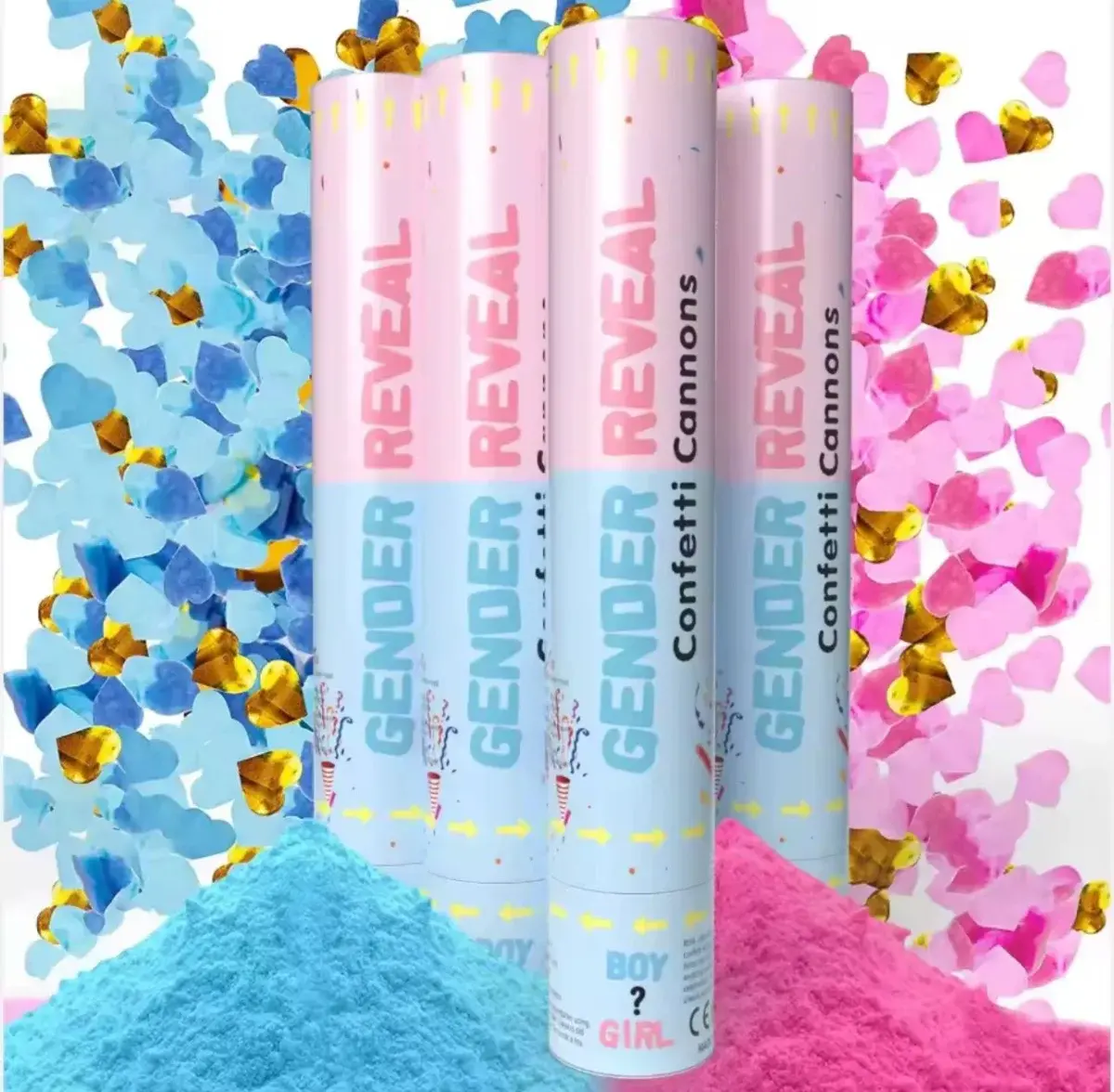 Gender Party Smoke Shot