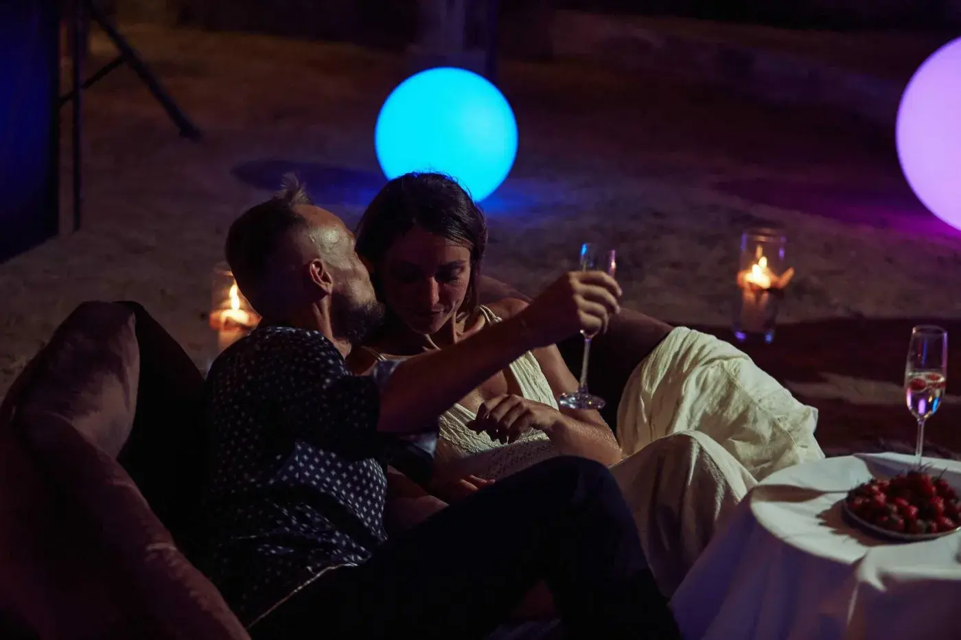 Romantic dinner on the beach in Phuket — photo 25