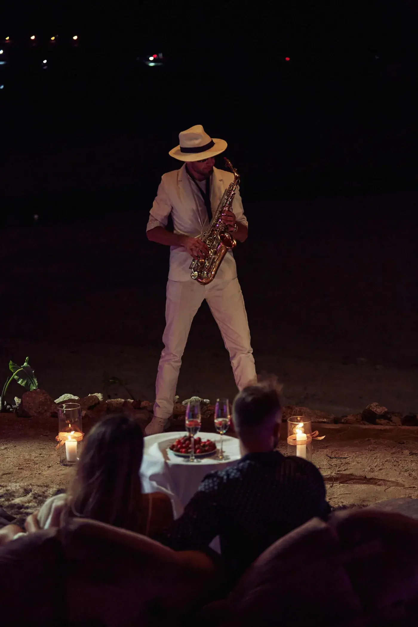Romantic dinner on the beach in Phuket — photo 17