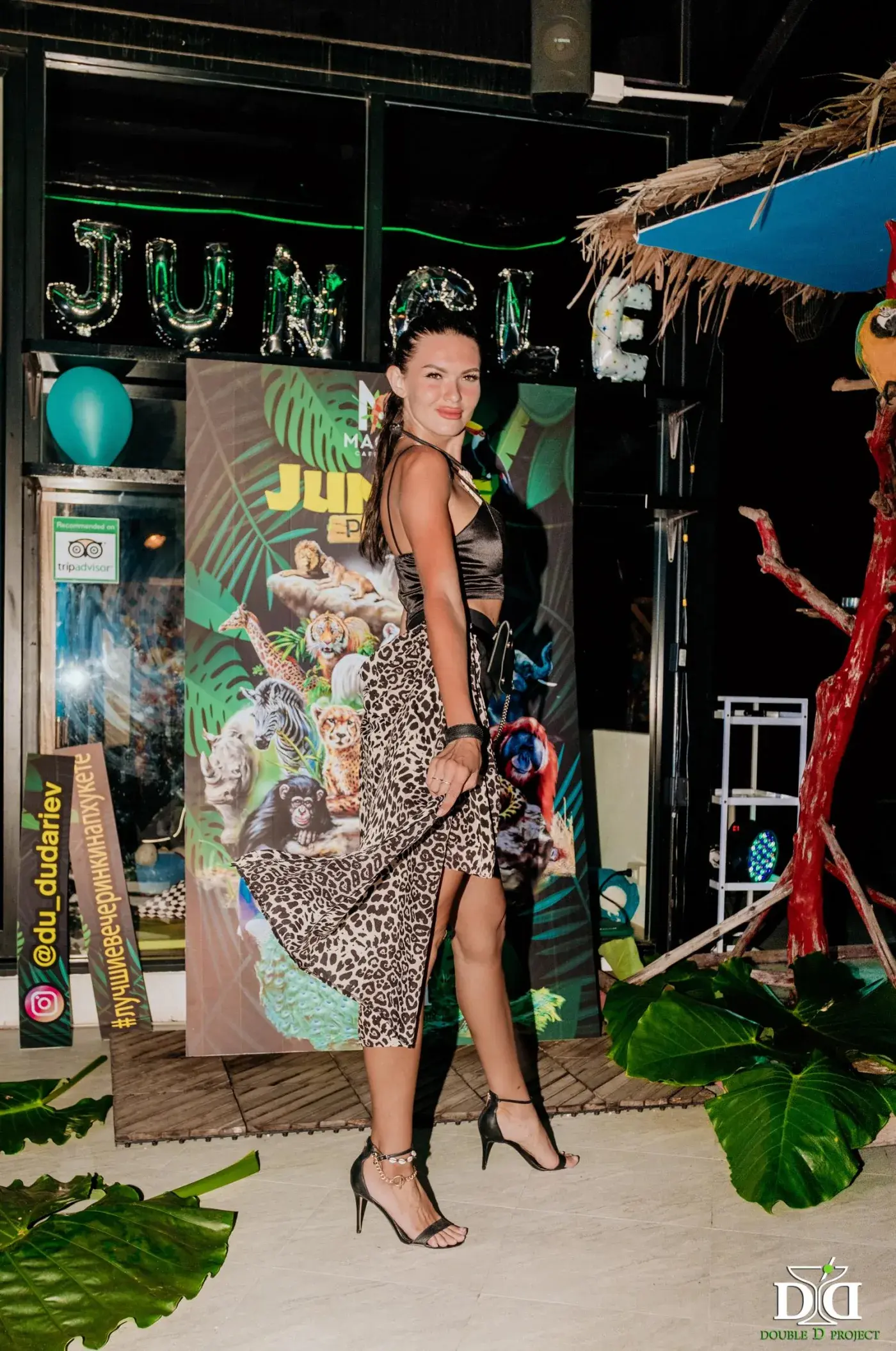 Jungle Party at Macaw — a jungle themed party in Phuket — photo 17