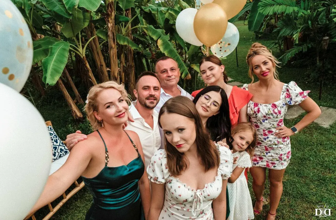 Birthday Party Yuriy——热带花园里的白天生日派对 — 照片 17