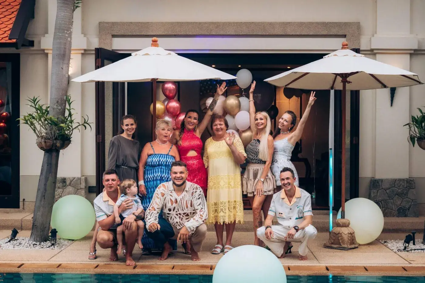 A birthday at a villa: how it went