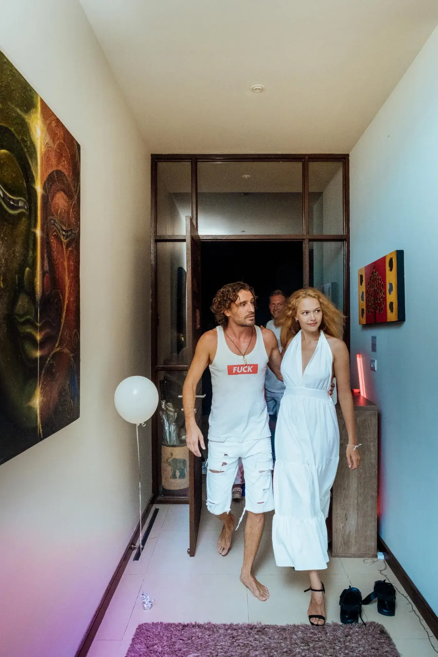 White Party — a birthday at a private villa in Phuket — photo 13