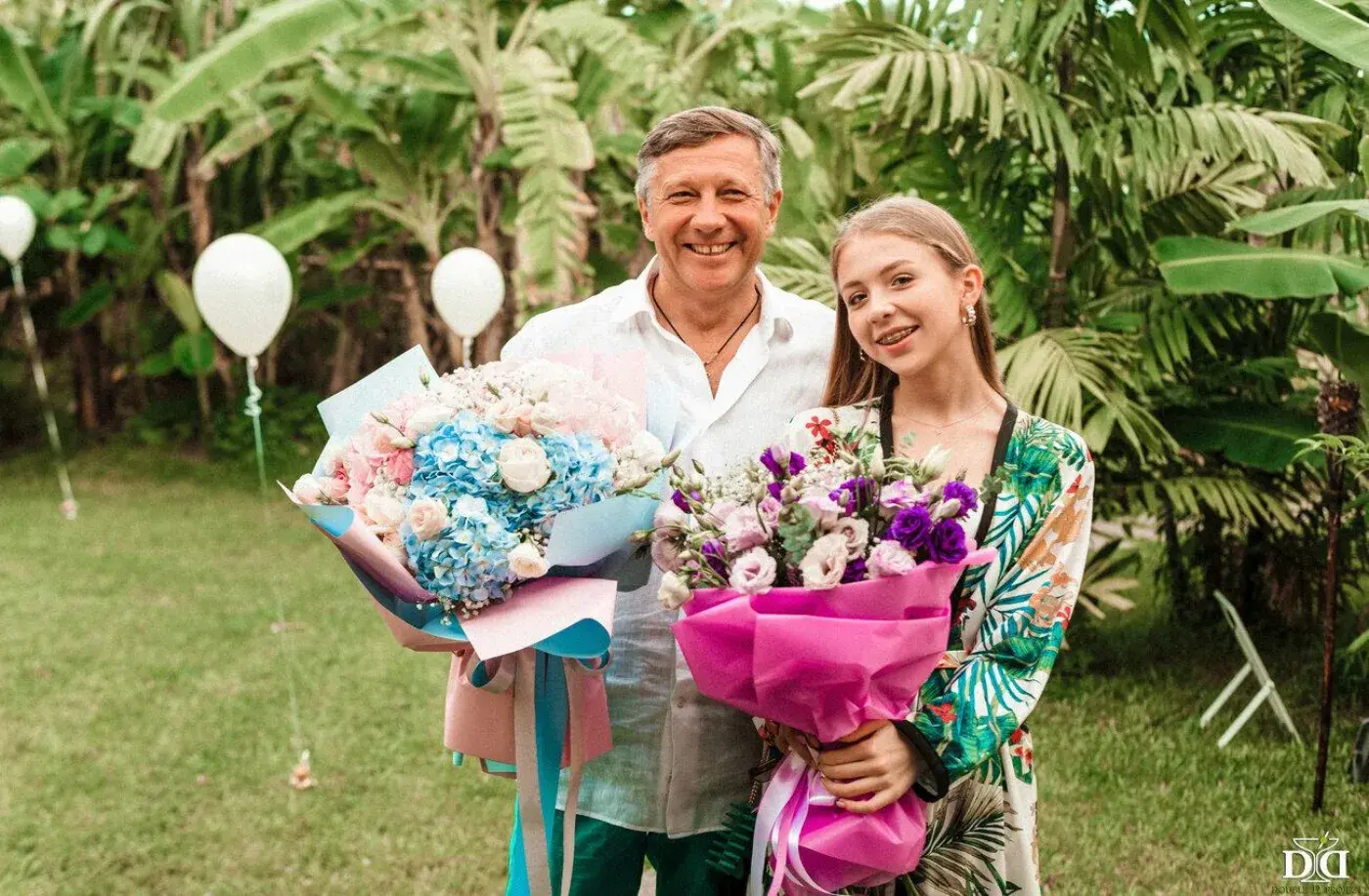 Birthday Party Yuriy——热带花园里的白天生日派对 — 照片 6