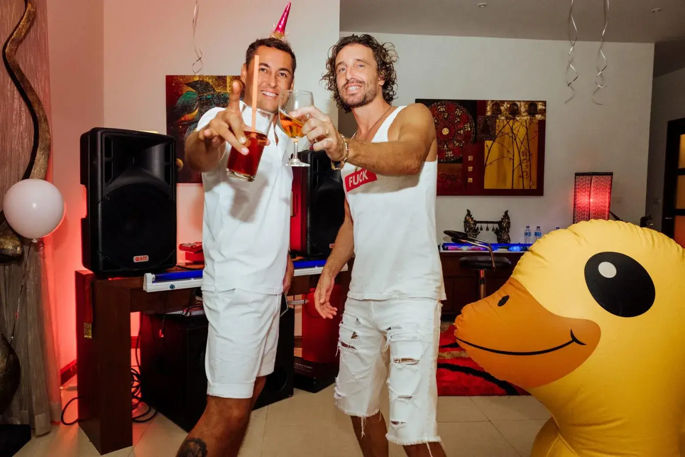 White Party — a birthday at a private villa in Phuket — photo 2