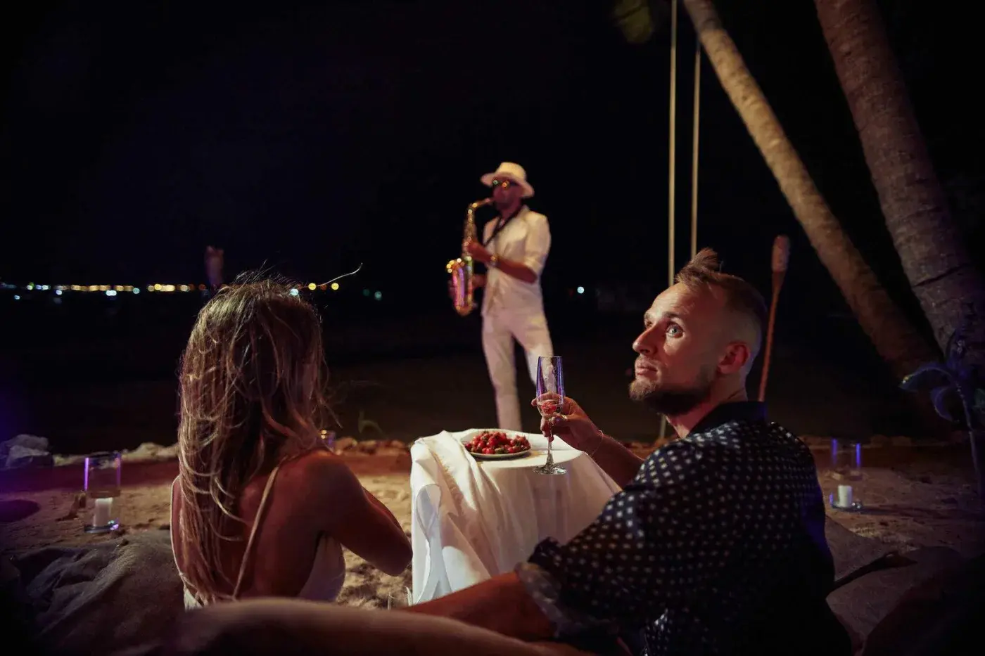 Romantic dinner on the beach in Phuket — photo 13